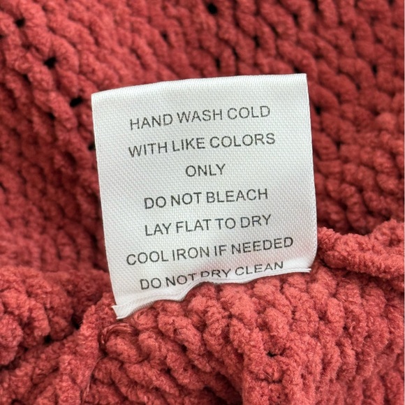 Altar’d State Knit Terracotta Sweater | Small - Picture 8 of 8